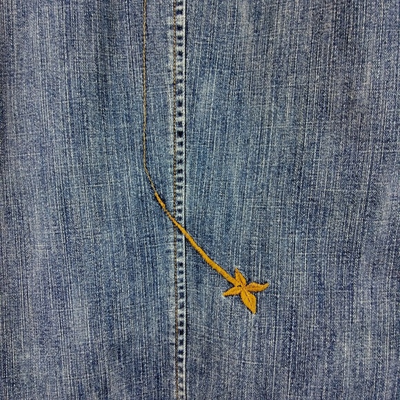 Sigrid Olsen Womens beaded denim jacket - Picture 3 of 6